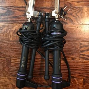 Hot Tools curling iron 1 inch & 1/2 inch rods